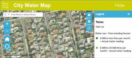 The Cape Town Water Map was an online tool that used social recognition as a way to nudge people towards being more water wise.